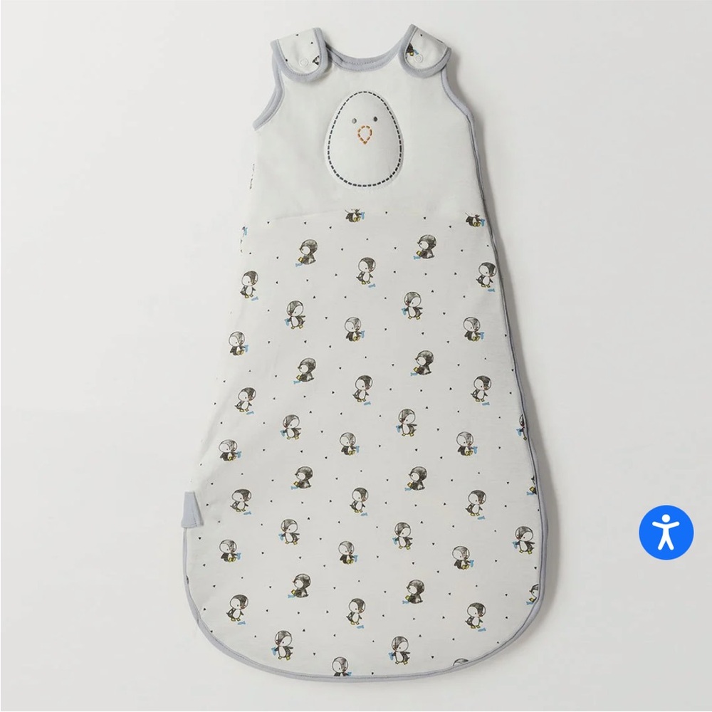 NESTED BEAN Zen Sack premier bamboo sleep sack weighted small 0-6months
